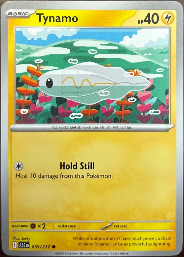 Tynamo 059/217, Mega Evolution: Ascended Heroes