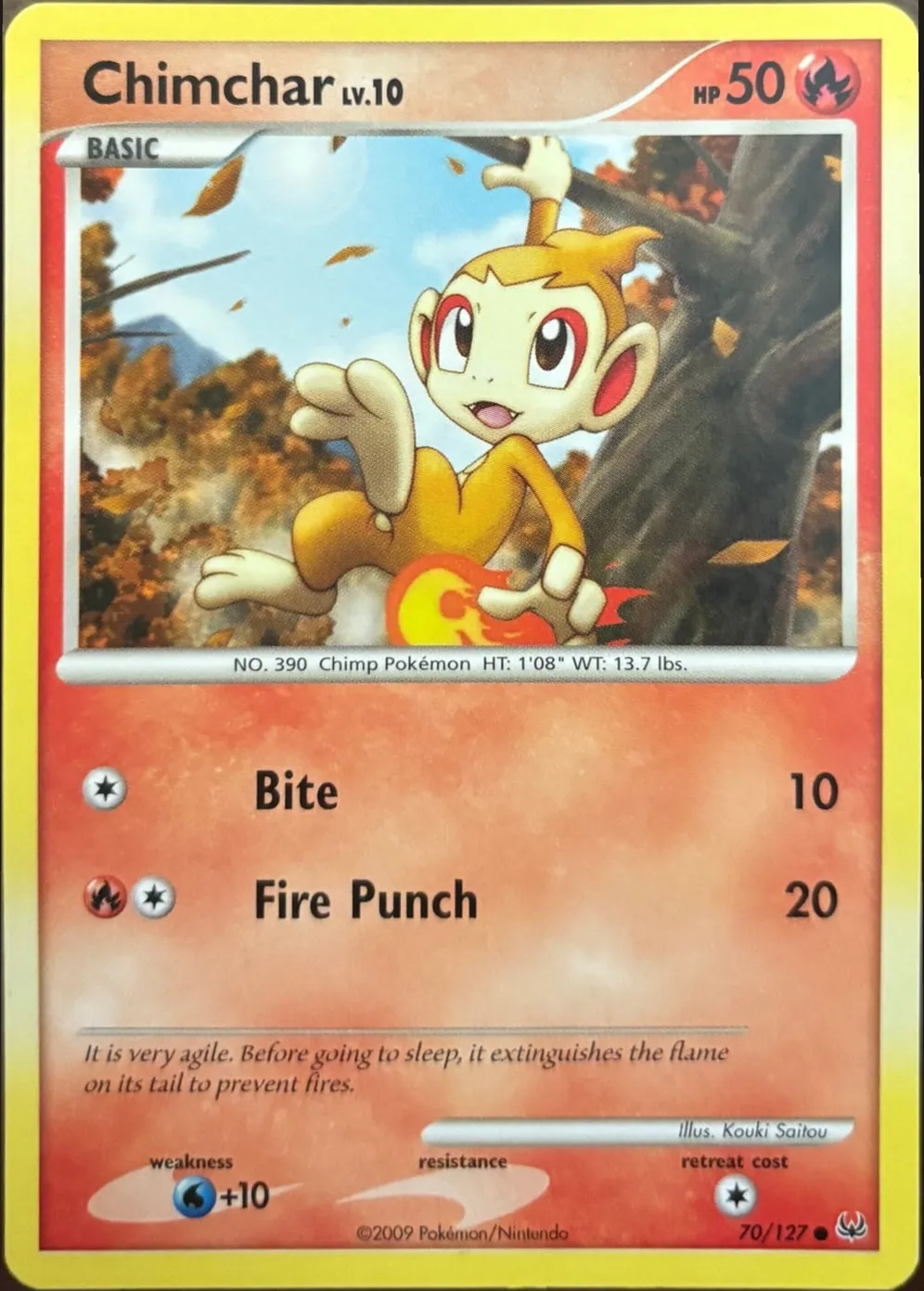 Chimchar 70/127, Platinum