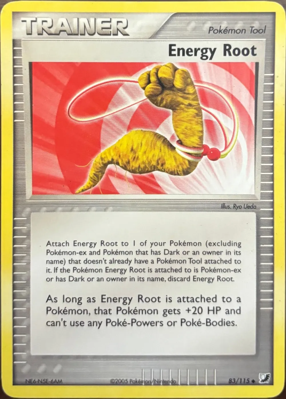 Energy Root 83/115, EX Unseen Forces