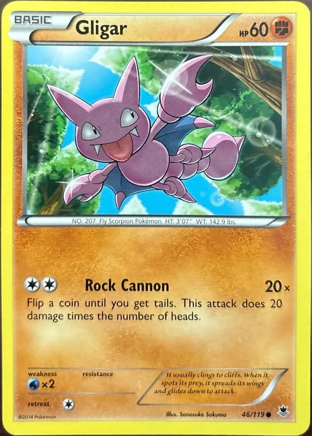 Gligar 46/119, XY: Phantom Forces