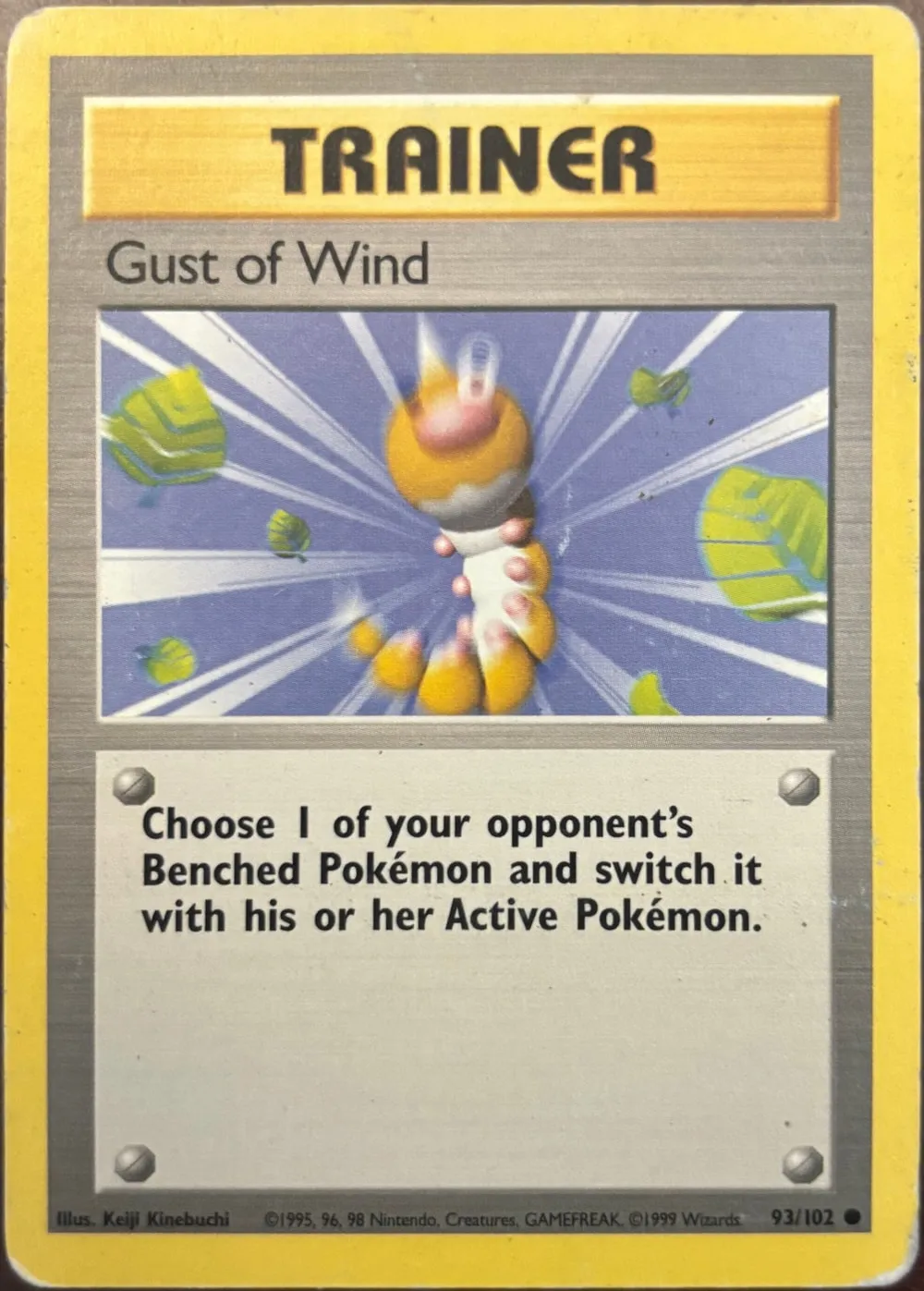 Gust of Wind 93/102, Base Set