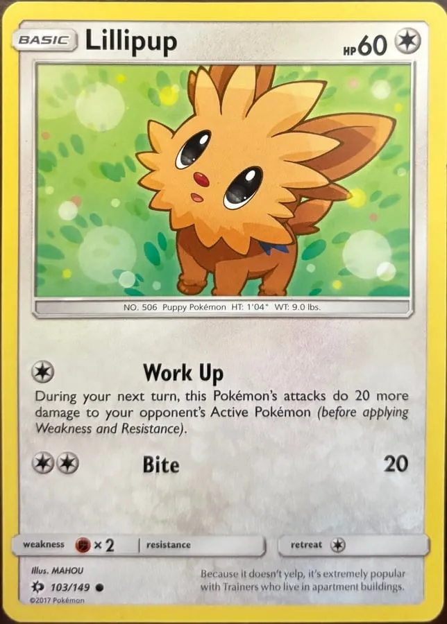 Lillipup 103/149, Sun & Moon