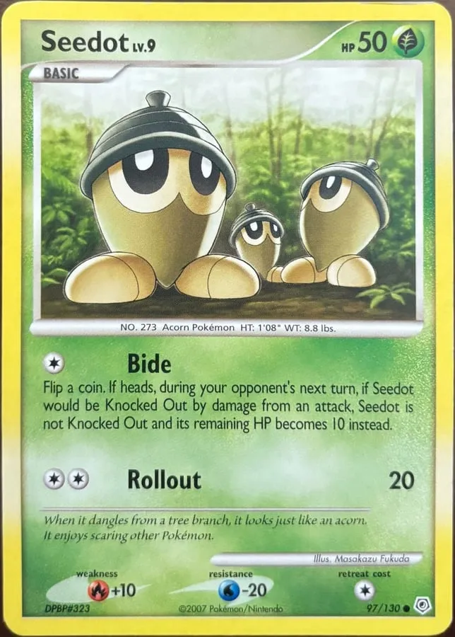 Seedot 97/130, Diamond & Pearl — Front