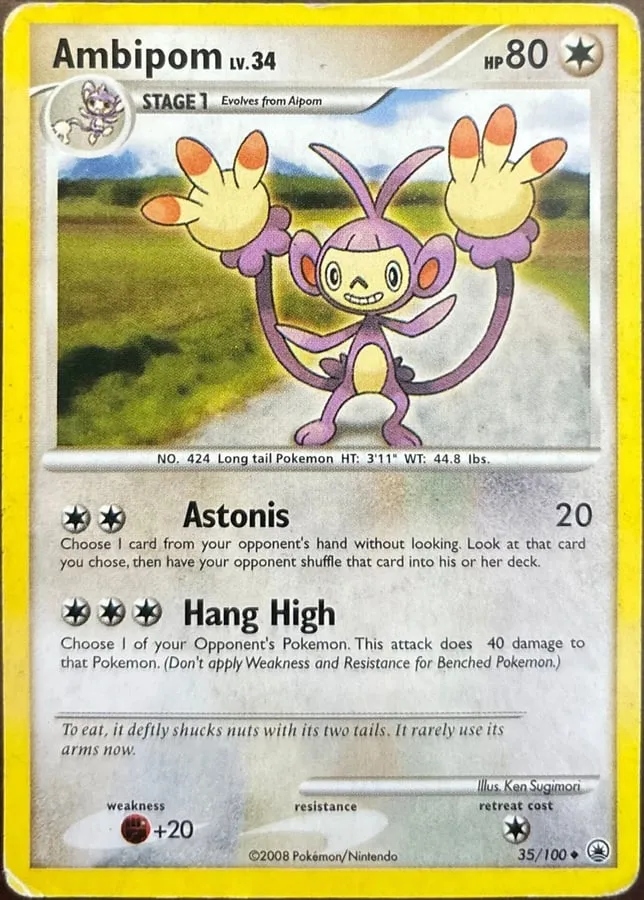 Ambipom 35/100, DP: Majestic Dawn