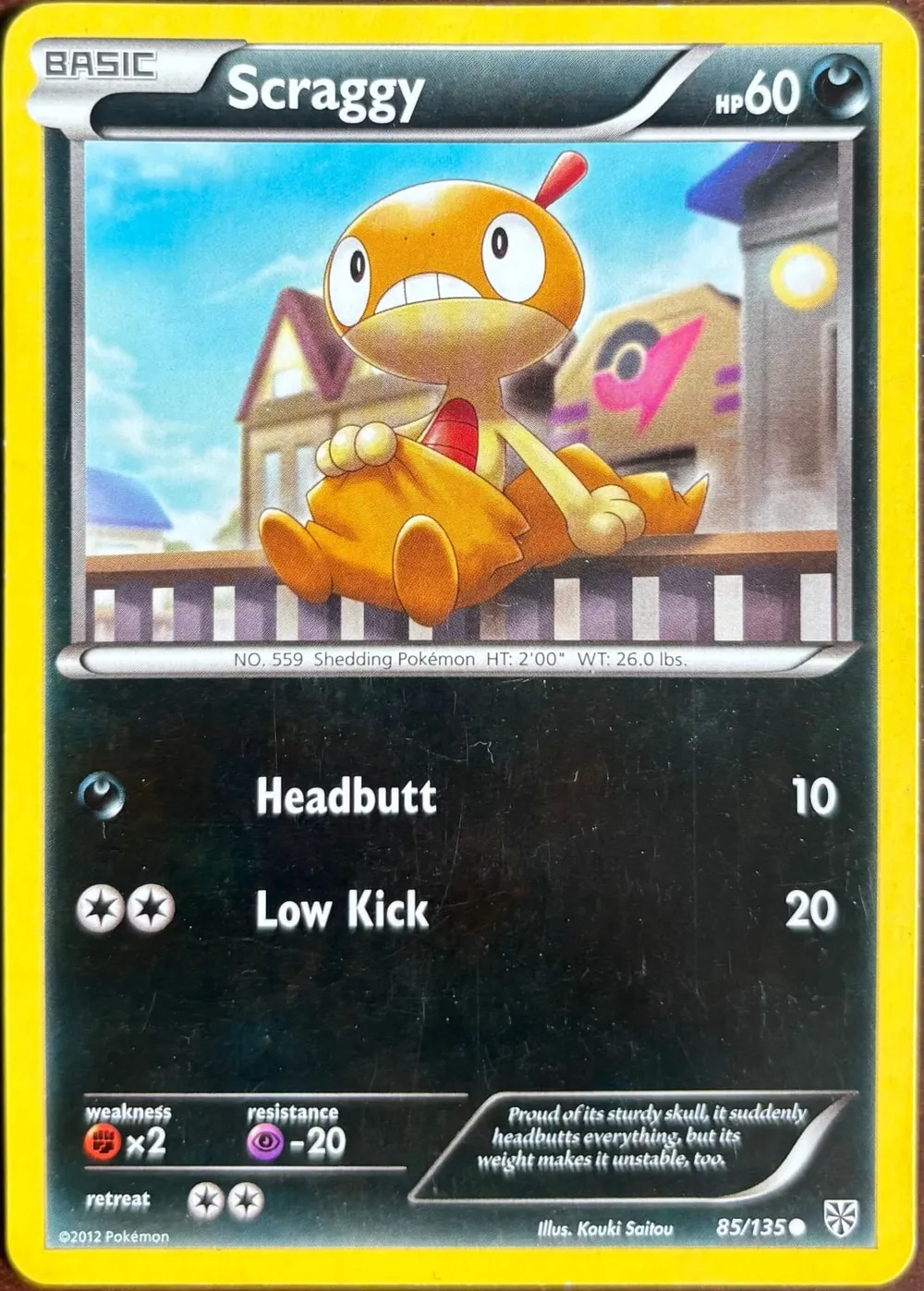 Scraggy 85/135, BW: Plasma Storm — Front