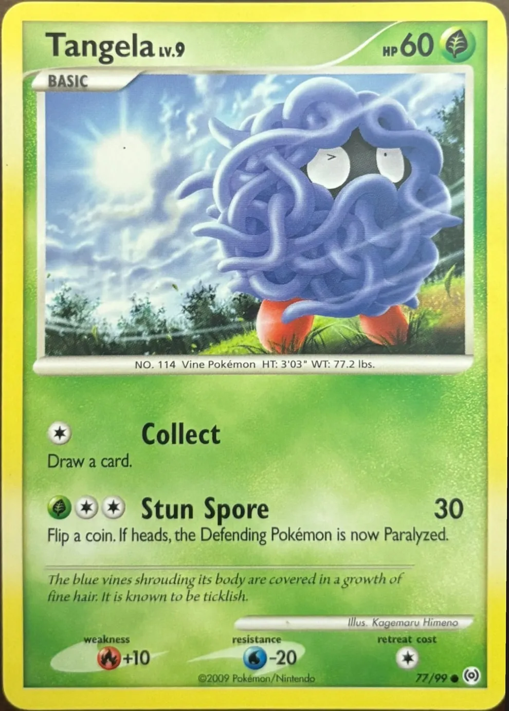 Tangela 77/99, Platinum: Arceus