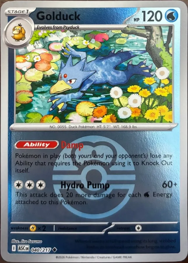 Golduck 040/217, Mega Evolution: Ascended Heroes
