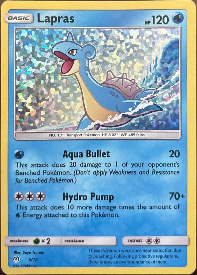 Lapras 5/12, SM: McDonald's Collection 2019