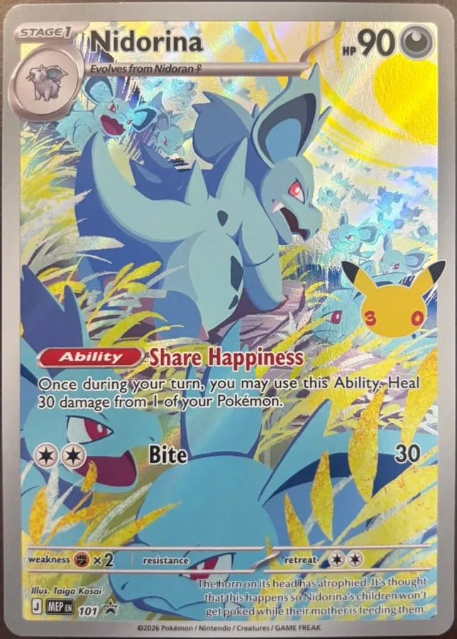 Nidorina MEP 101, Mega Evolution Promos
