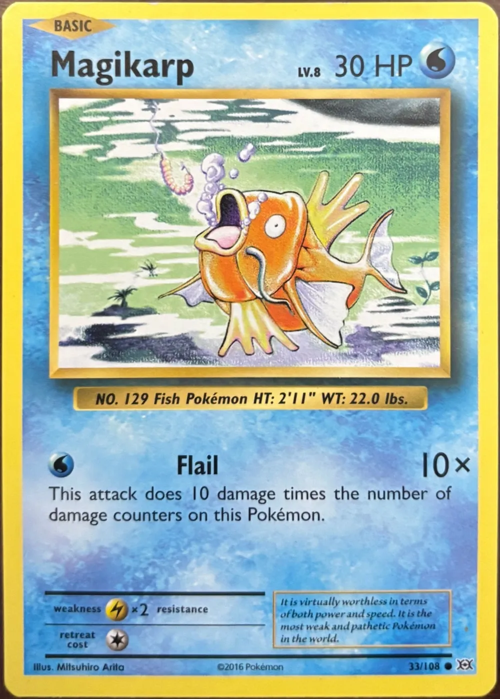 Magikarp 33/108, XY: Evolutions