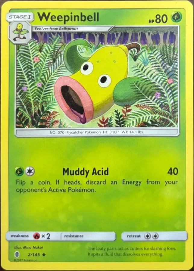 Weepinbell 2/145, SM: Guardians Rising — Front