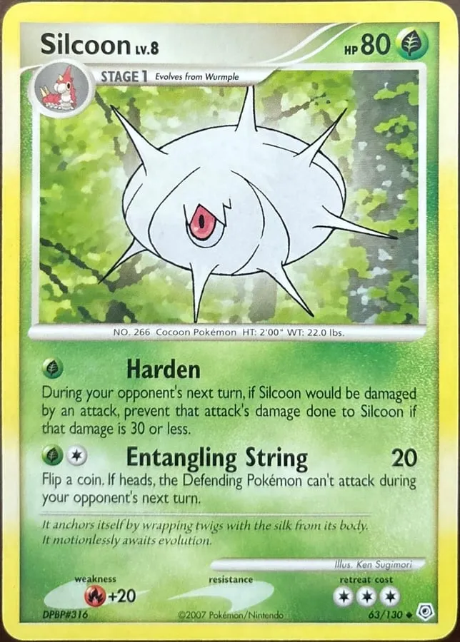 Silcoon 63/130, Diamond & Pearl — Front