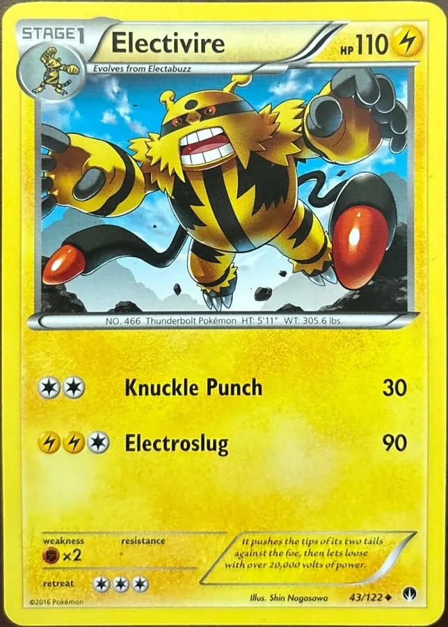Electivire 43/122, XY: BREAKpoint