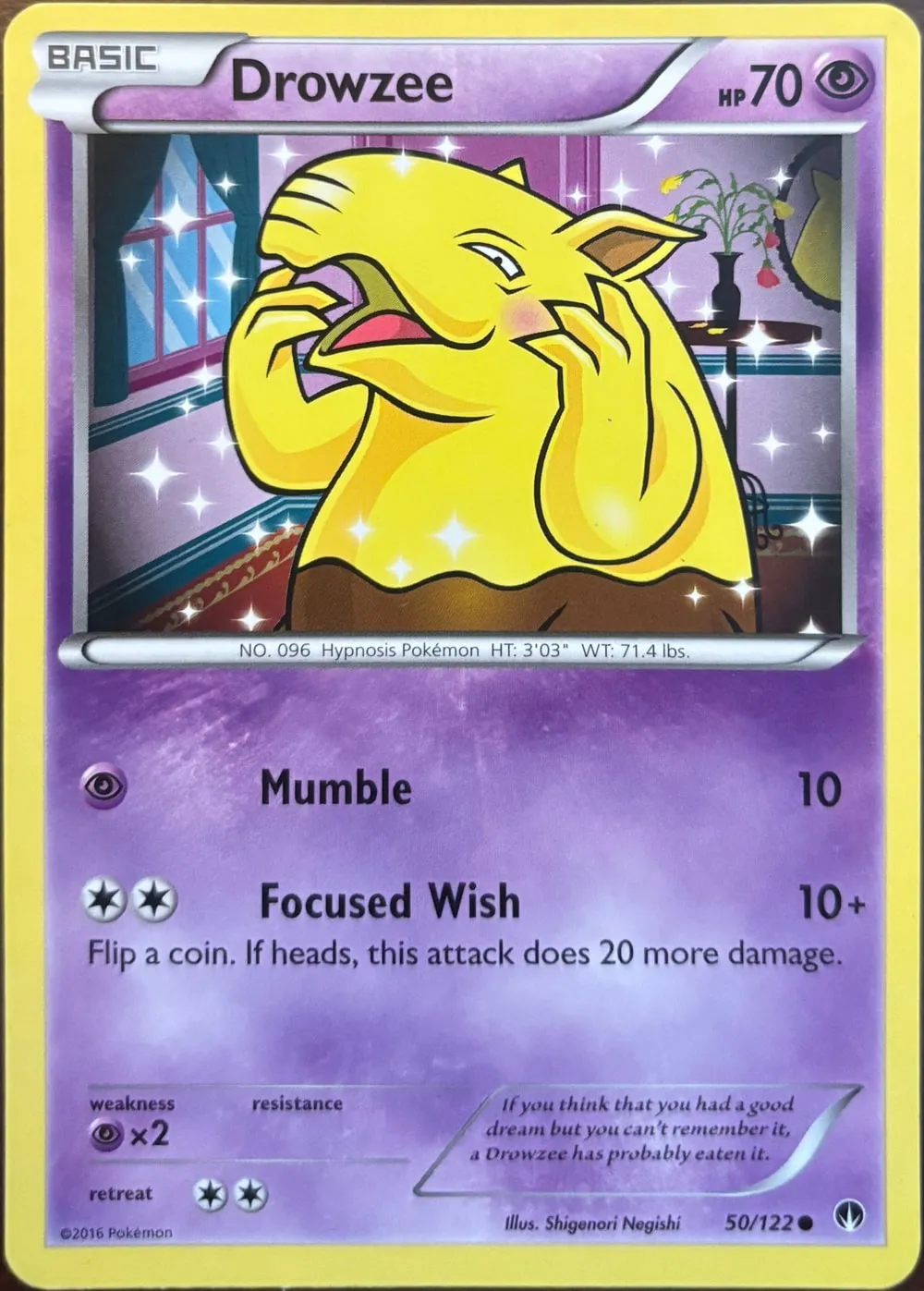 Drowzee 50/122, XY: BREAKpoint