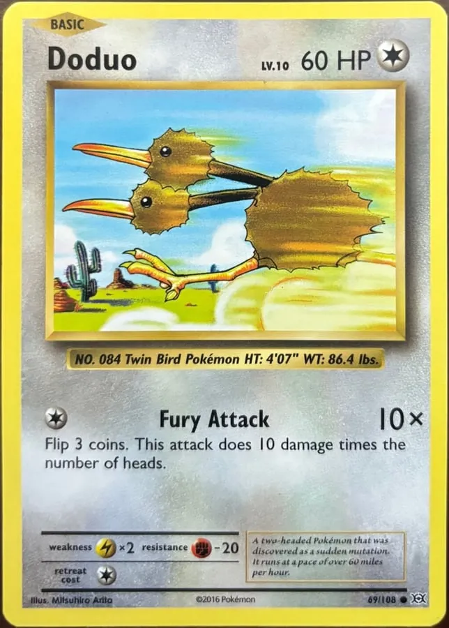 Doduo 69/108, XY: Evolutions