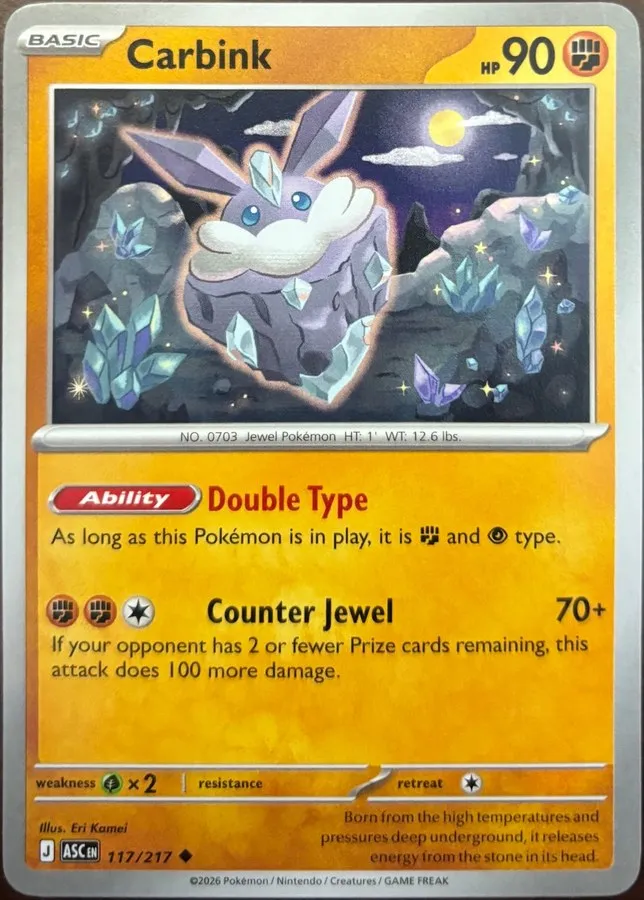 Carbink 117/217, Mega Evolution: Ascended Heroes