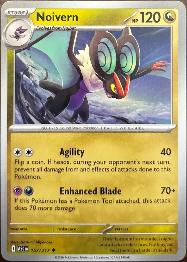 Noivern 157/217, Mega Evolution: Ascended Heroes