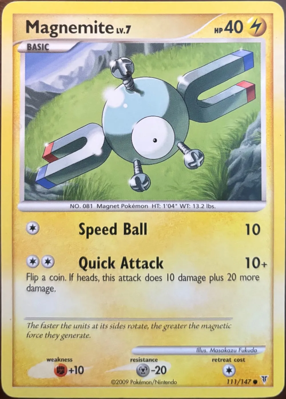 Magnemite 111/147, Platinum: Supreme Victors