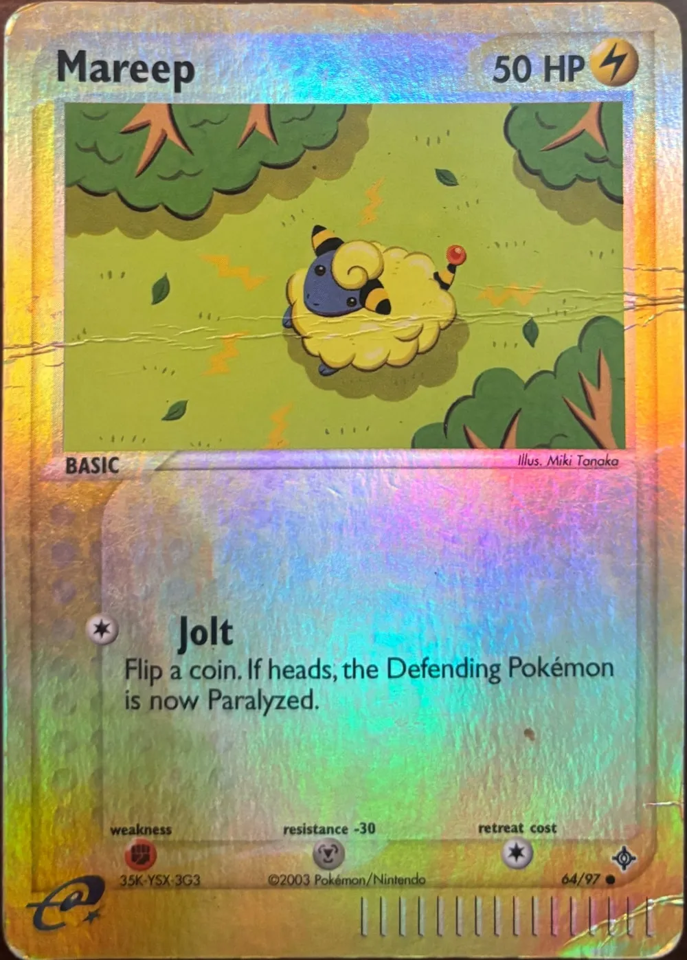 Mareep 64/97, EX Dragon