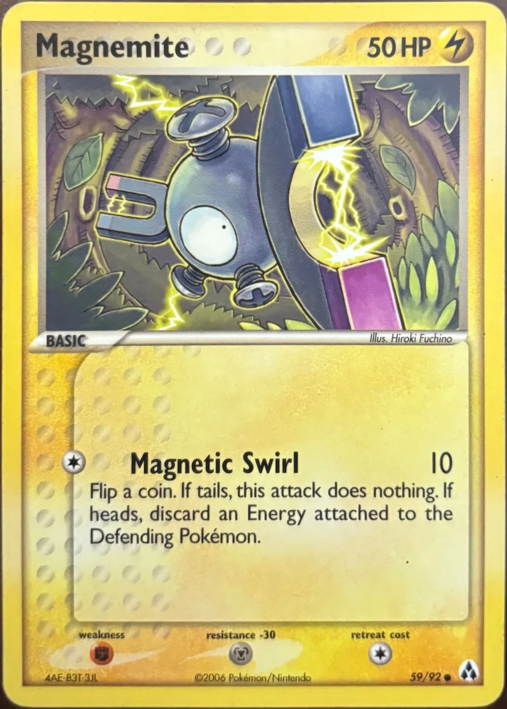 Magnemite 59/92, EX Legend Maker
