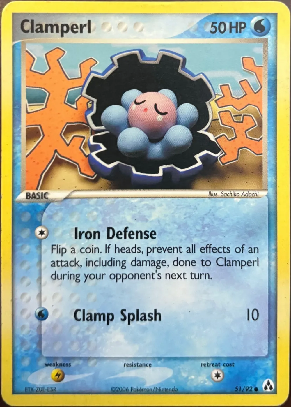 Clamperl 51/92, EX Legend Maker
