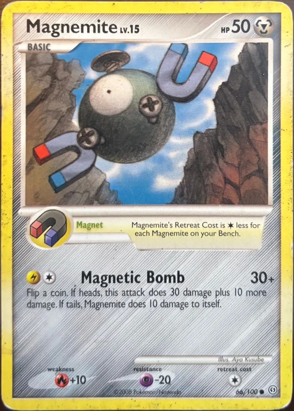 Magnemite 66/100, DP: Stormfront