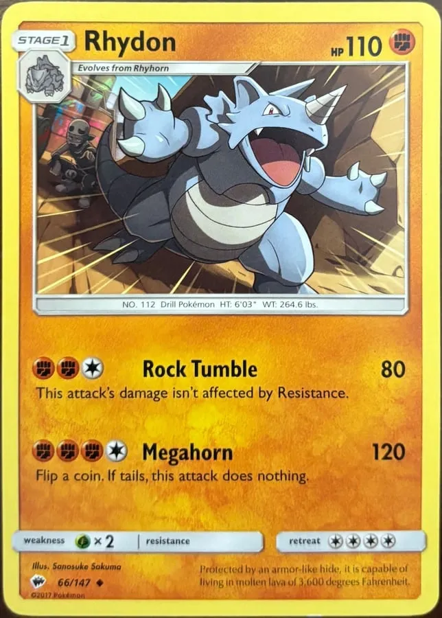 Rhydon 66/147, SM: Burning Shadows
