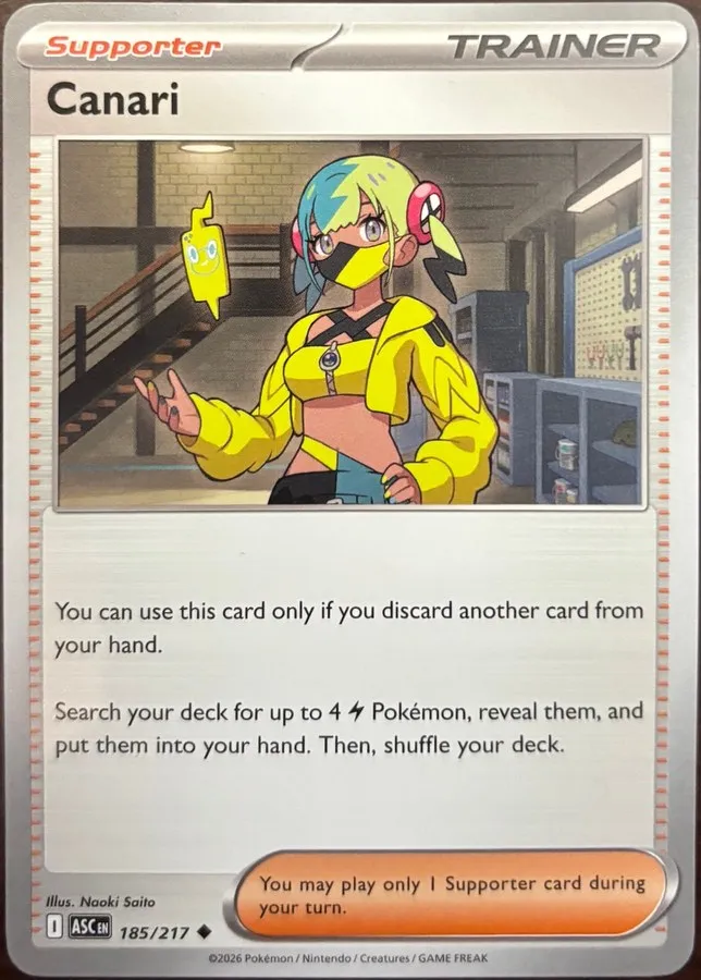Canari 185/217, Mega Evolution: Ascended Heroes