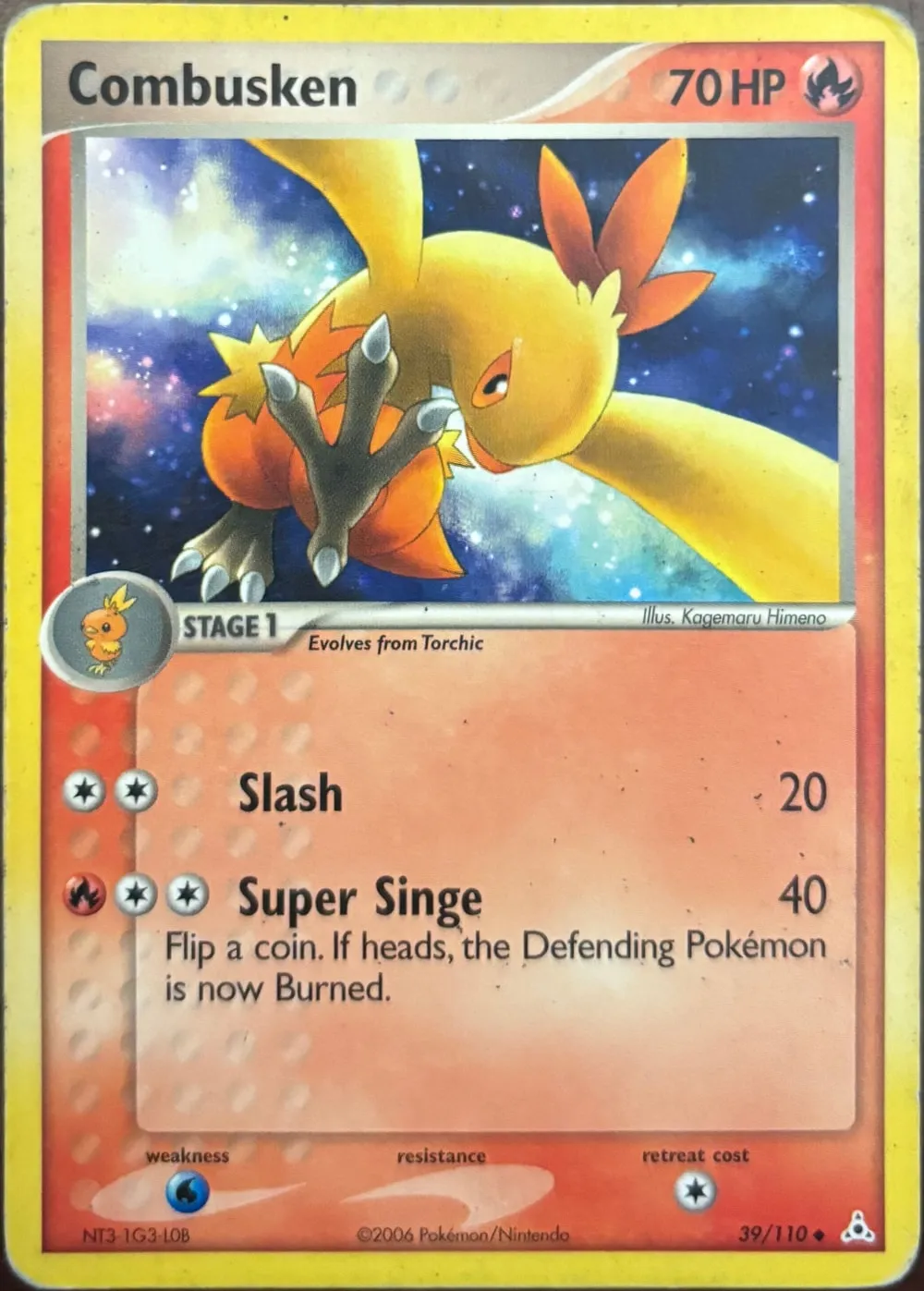 Combusken 39/110, EX Holon Phantoms