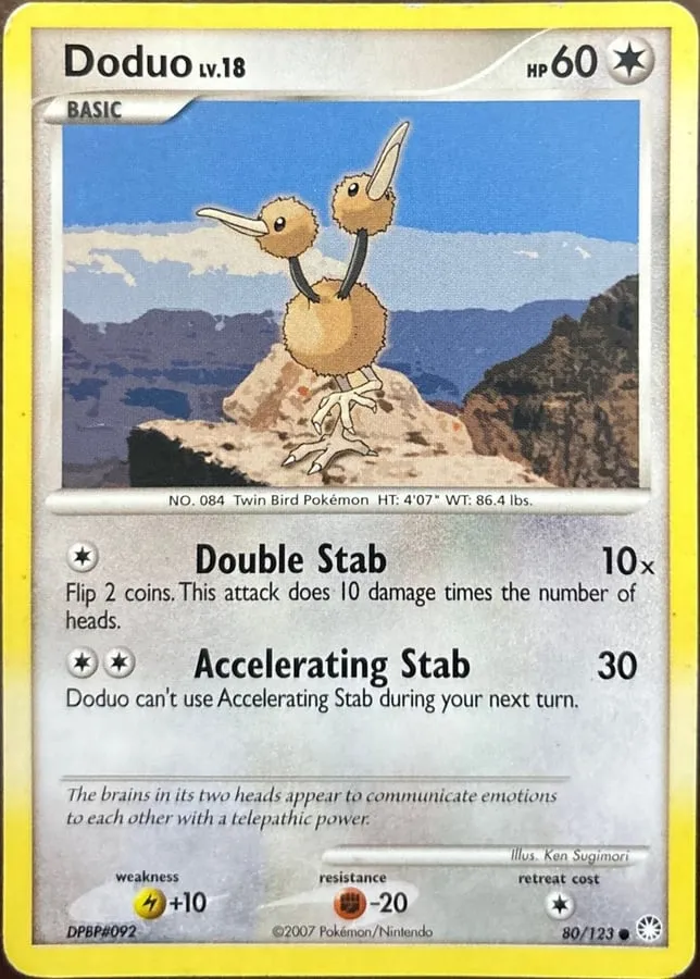 Doduo 80/123, DP: Mysterious Treasures
