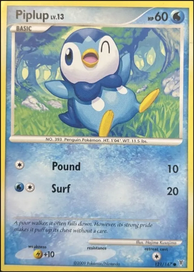 Piplup 121/147, Platinum: Supreme Victors