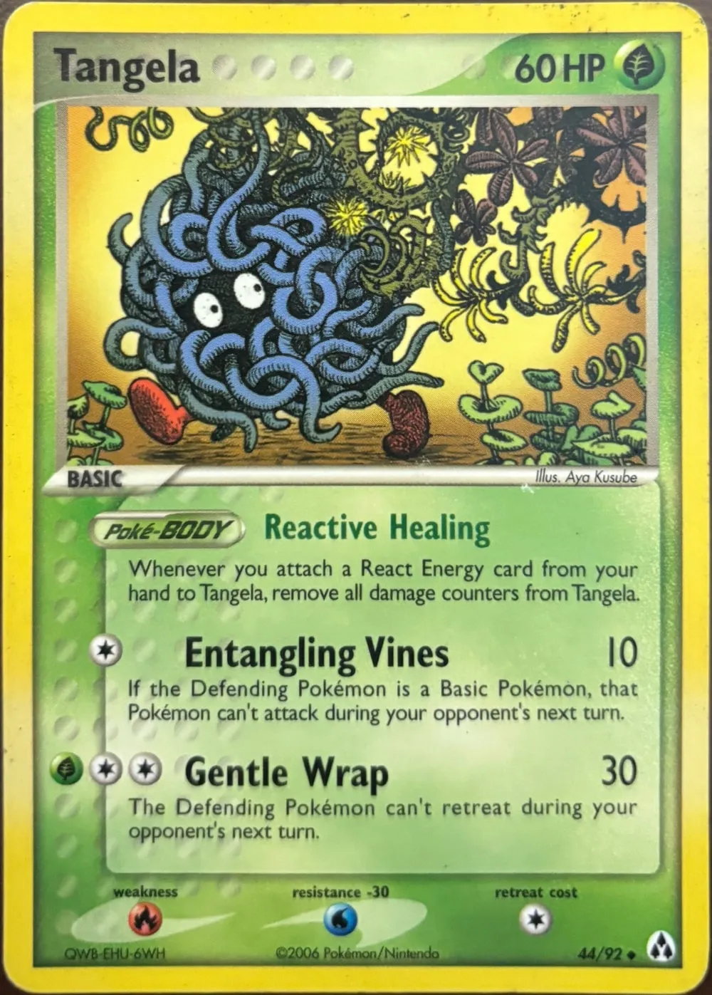 Tangela 44/92, EX Legend Maker