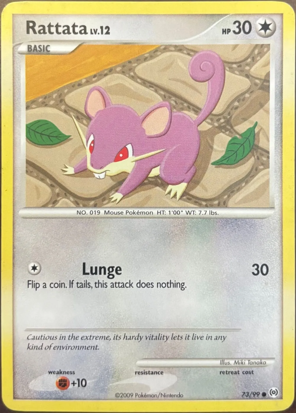 Rattata 73/99, Platinum: Arceus