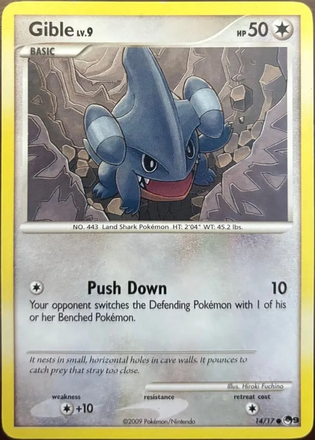 Gible 14/17, DP: POP Series 9