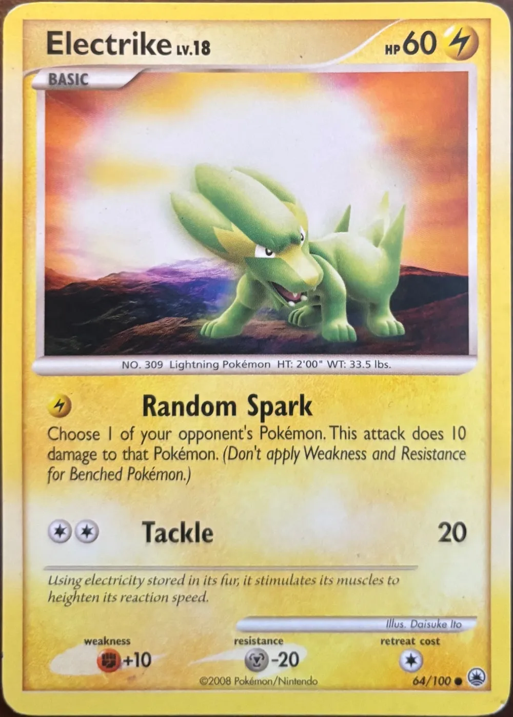 Electrike 64/100, DP: Majestic Dawn
