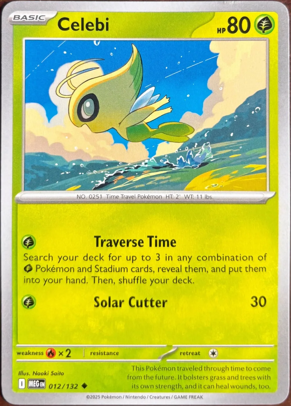 Celebi 012/132, Mega Evolution