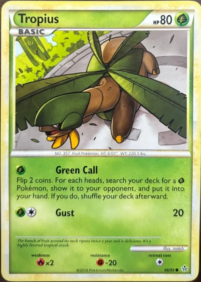 Tropius 66/95, HGSS: Unleashed