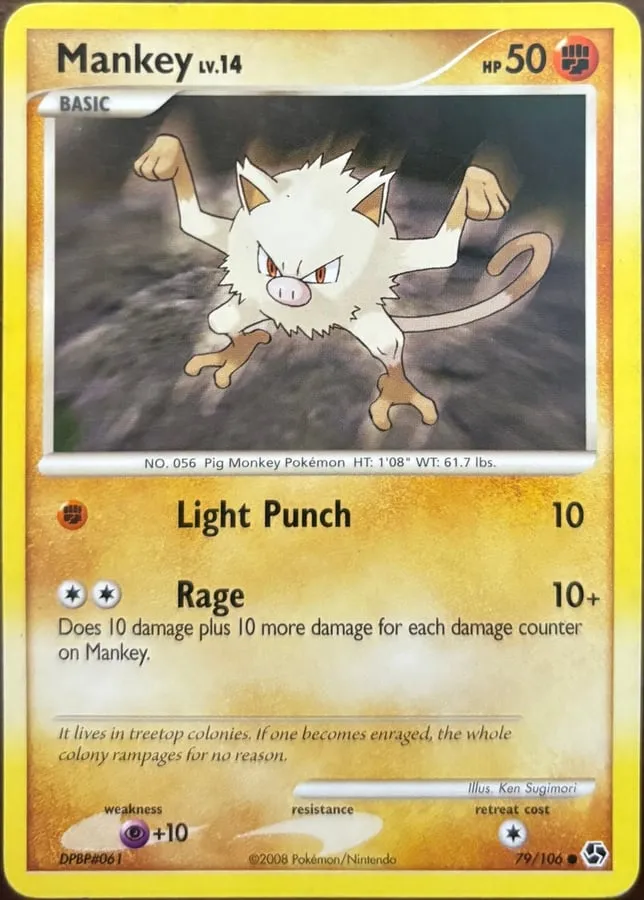 Mankey 79/106, DP: Great Encounters