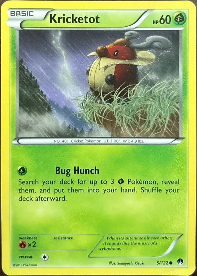 Kricketot 5/122, XY: BREAKpoint