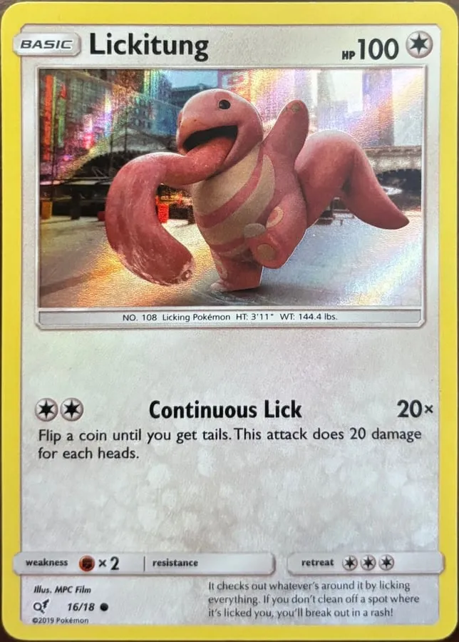 Lickitung 16/18, SM: Detective Pikachu