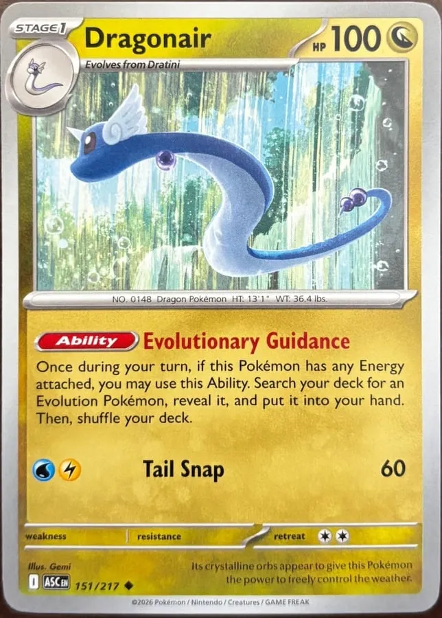 Dragonair 151/217, Mega Evolution: Ascended Heroes