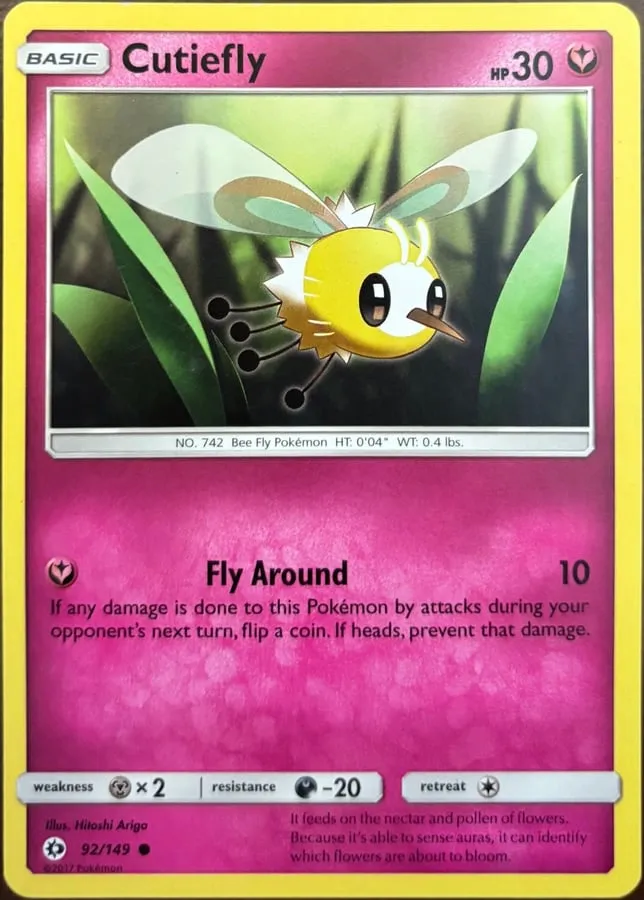 Cutiefly 92/149, Sun & Moon