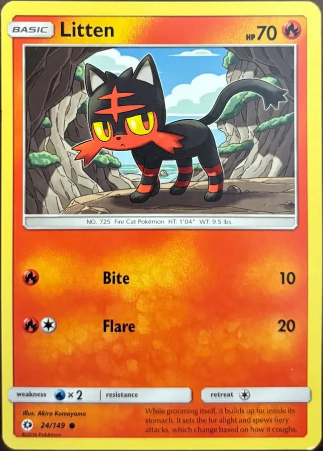 Litten 24/149, Sun & Moon