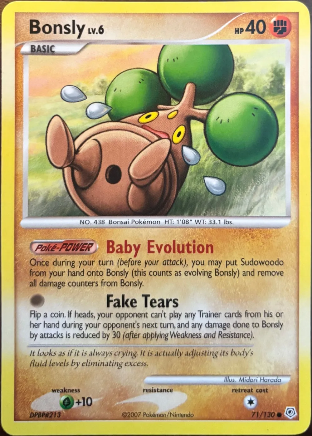 Bonsly 71/130, Diamond & Pearl