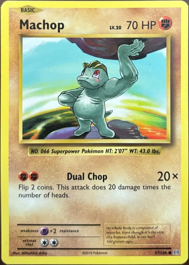Machop 57/108, XY: Evolutions