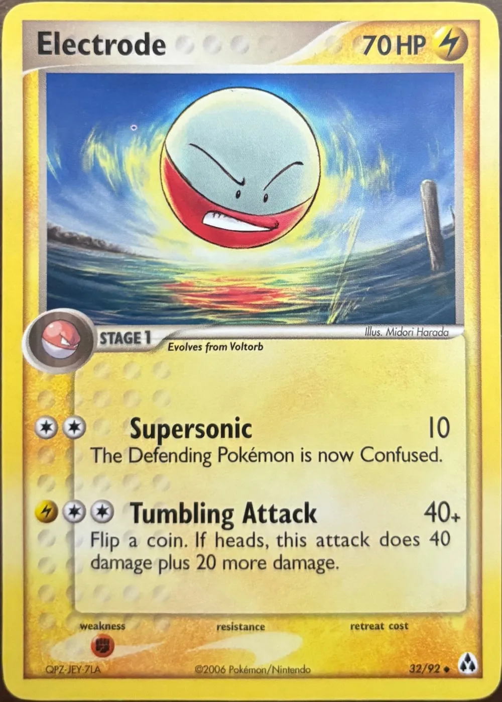 Electrode 32/92, EX Legend Maker
