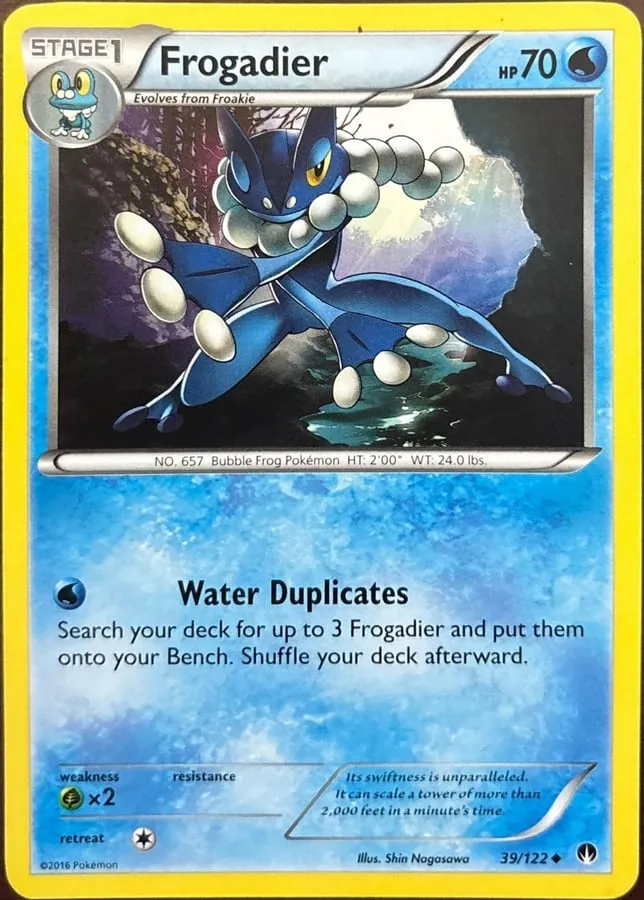 Frogadier 39/122, XY: BREAKpoint