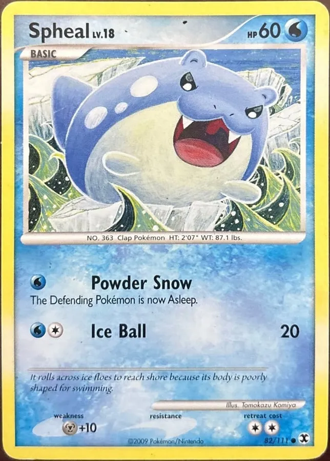 Spheal 82/111, Platinum: Rising Rivals