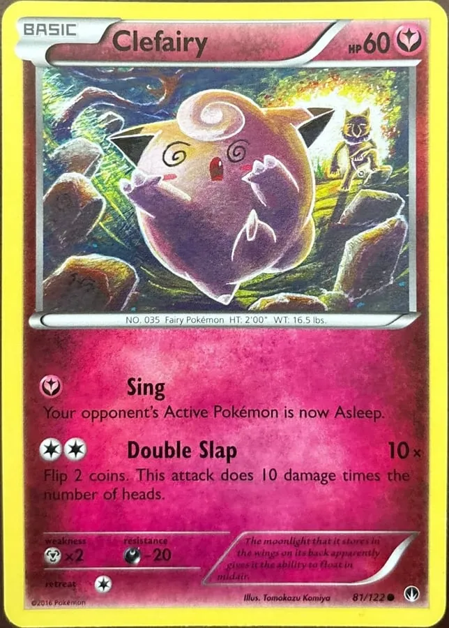 Clefairy 81/122, XY: BREAKpoint