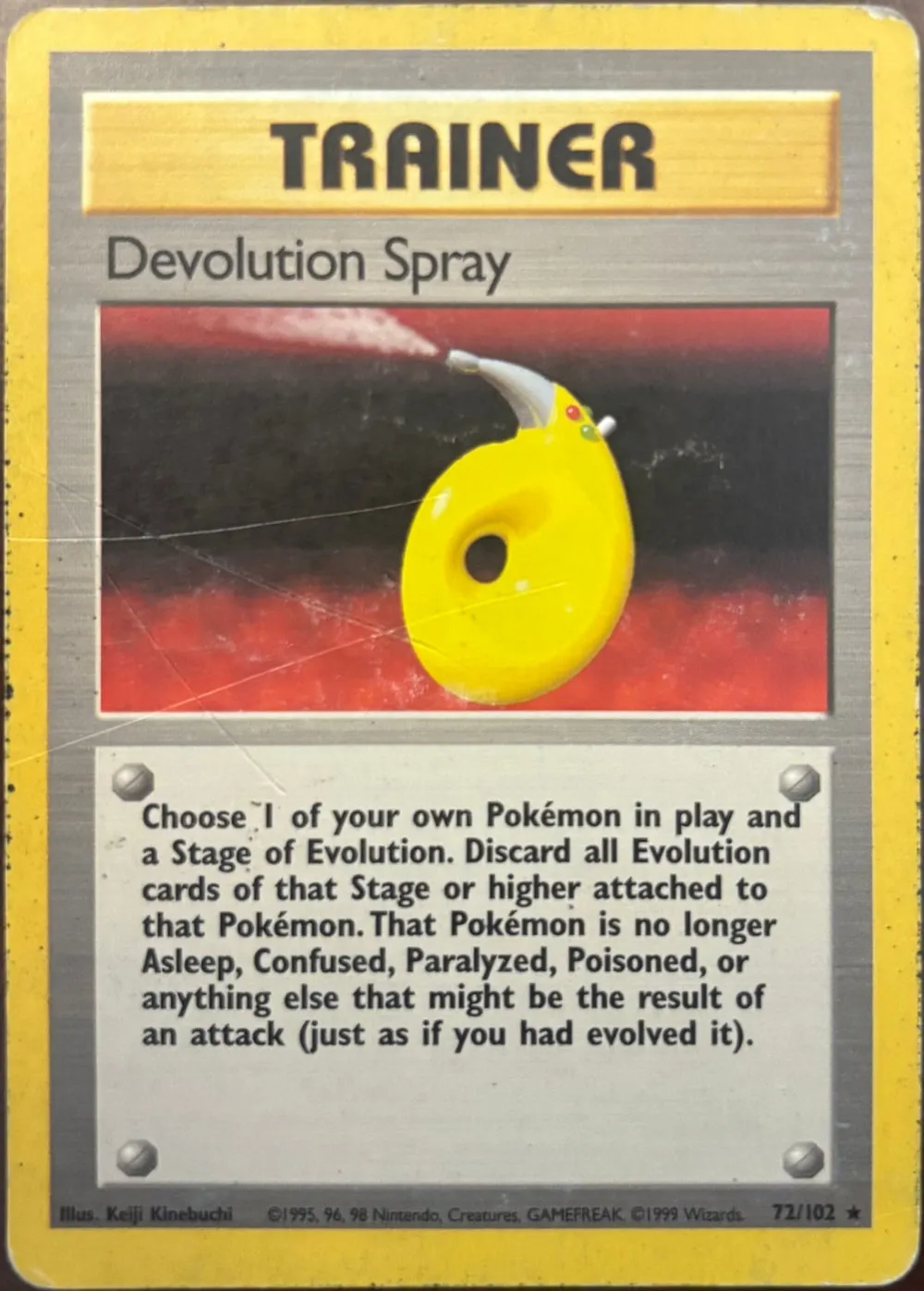 Devolution Spray 72/102, Base Set